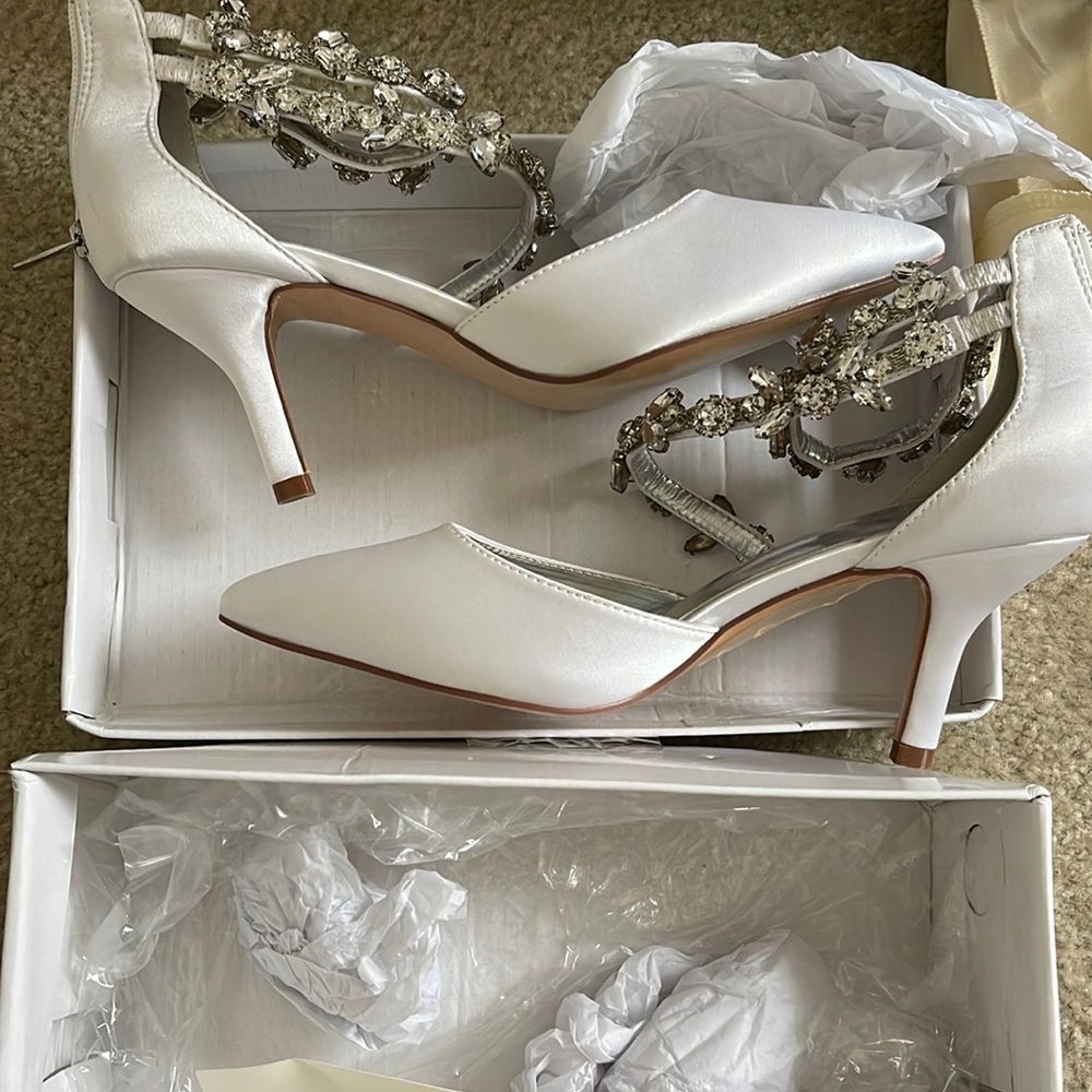 Brand new wedding heels